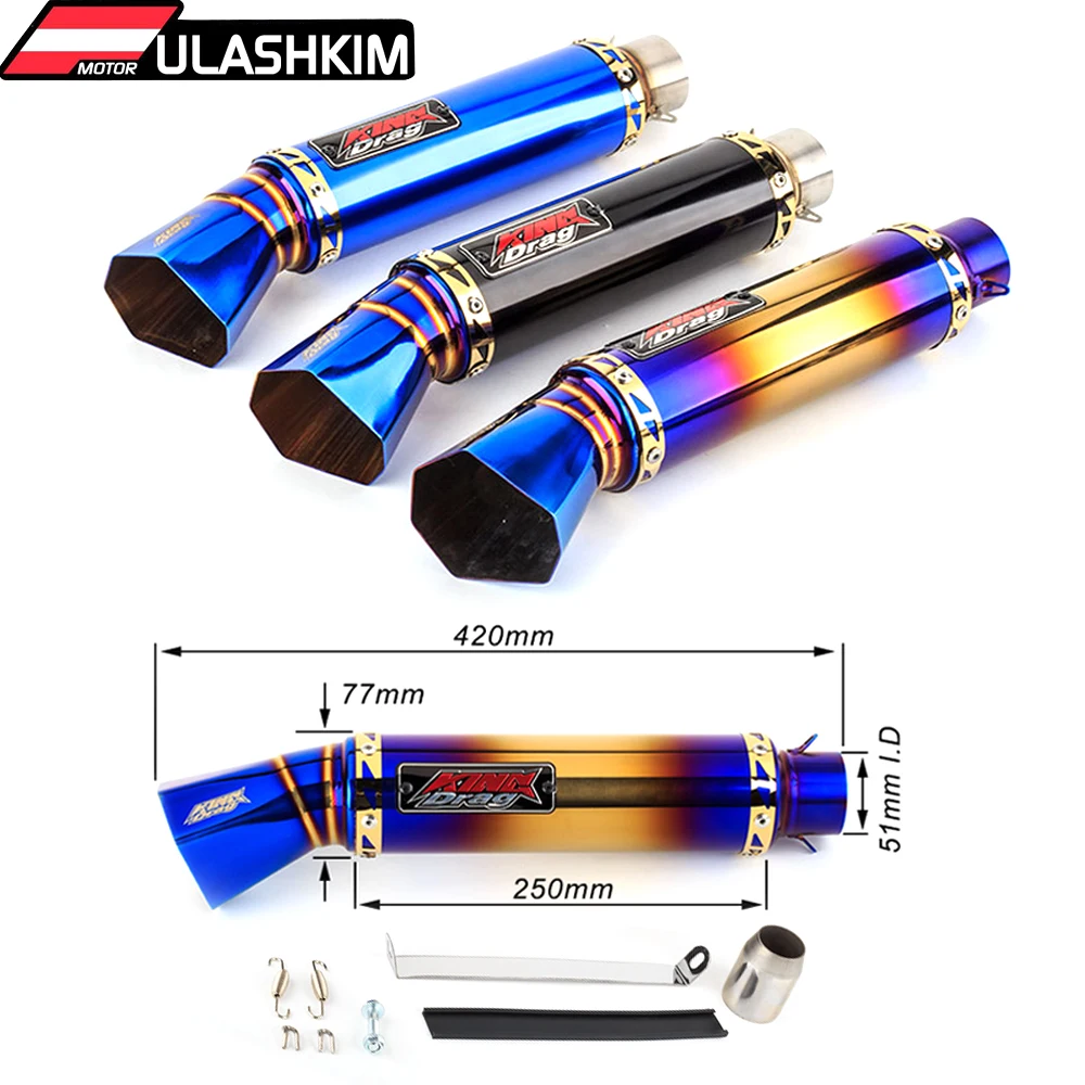 Motorcycle Y16ZR Modified Muffler Exhaust Pipe Y15 LC135 WAVE125 Raider150 Exhaust
Motorcycle Y16ZR Modified Muffler Exhaust Pipe Y15 LC135 WAVE125 Raider150 Exhaust