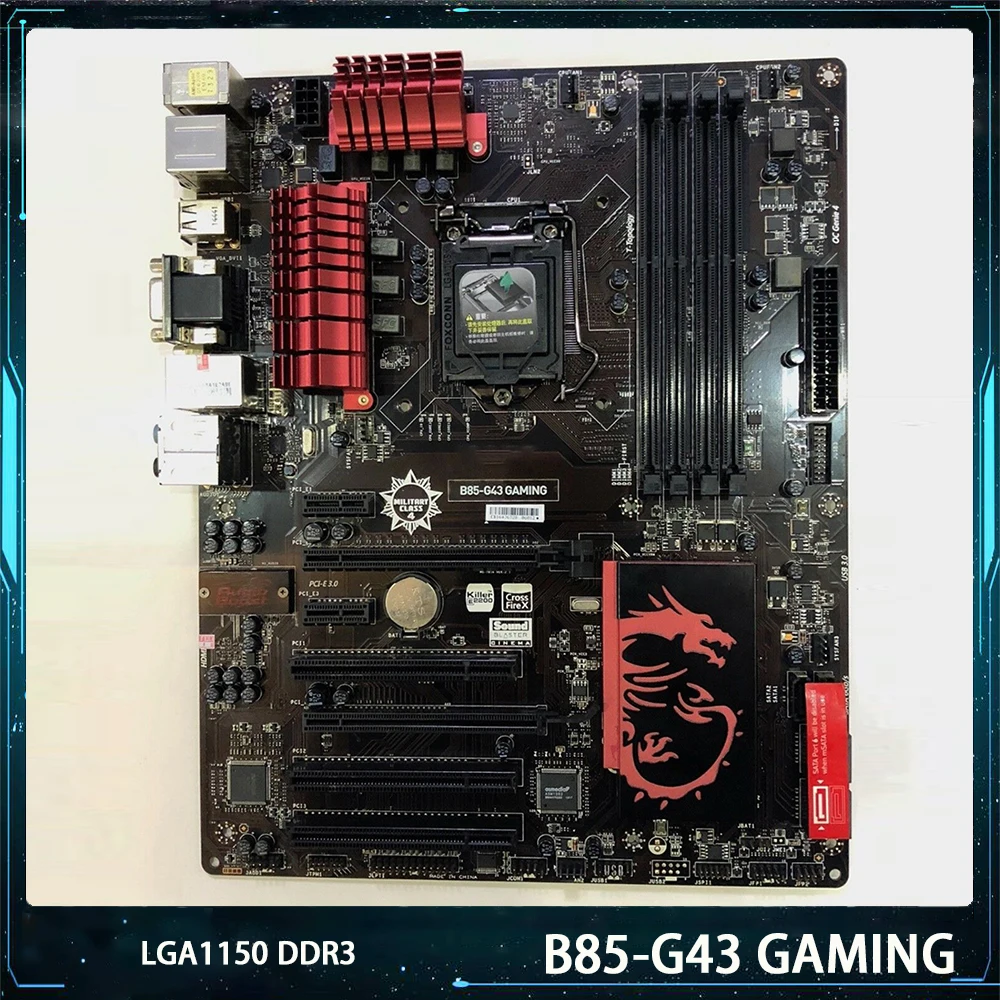 Материнская плата для игрового стола Msi B85-G43 LGA1150 DDR3 32G SATA3 USB3.0 ATX, 100% рабочий, оригинальное качество
Материнская плата для игрового стола Msi B85-G43 LGA1150 DDR3 32G SATA3 USB3.0 ATX, 100% рабочий, оригинальное качество