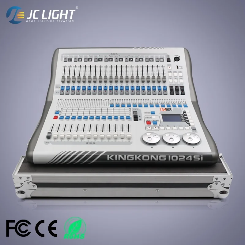 Новейший King Kong Dmx512 1024 каналов сценический дискотек освещение консольный