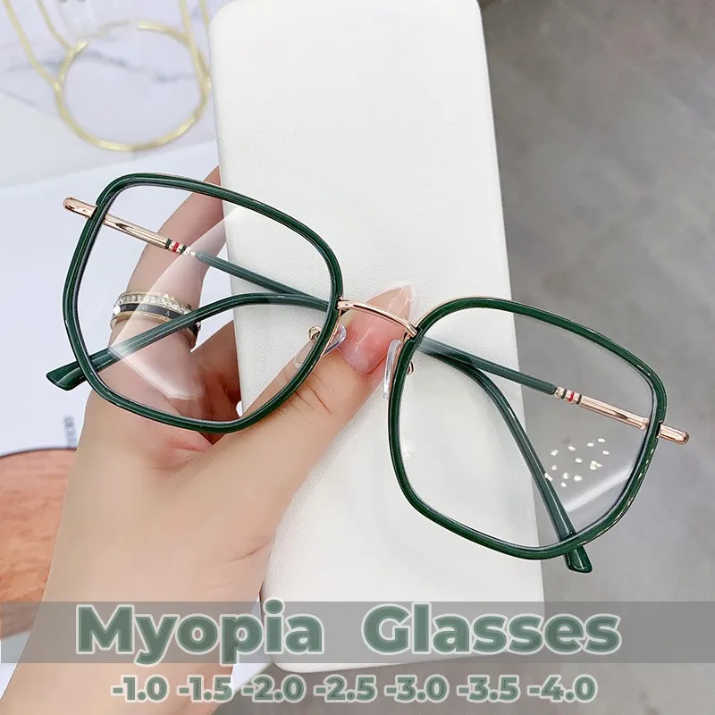 Large Oversized Myopia Glasses Women Men Classic Square Frame Glasses Anti-blue Light Eye Protective Computer Glasses 0 To -4.0
Large Oversized Myopia Glasses Women Men Classic Square Frame Glasses Anti-blue Light Eye Protective Computer Glasses 0 To -4.0