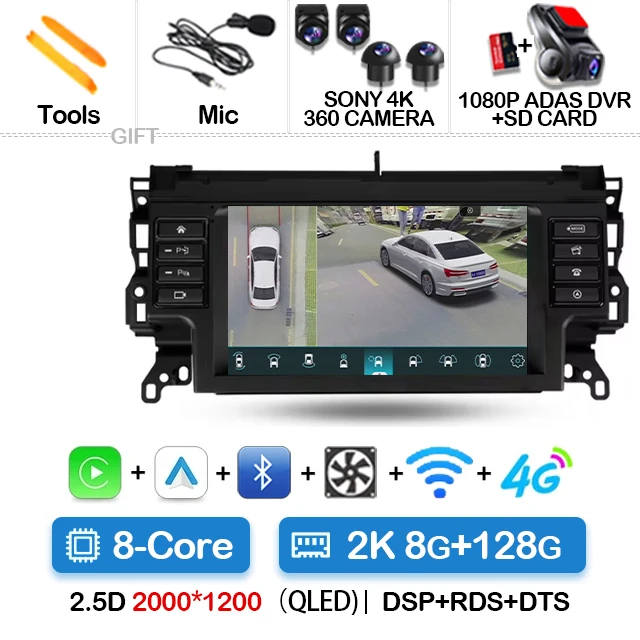 Автомагнитола на Android 14 для Land Rover Discovery Sport L550 2014 - 2019 мультимедийный видеоплеер NAVI GPS 4G WIFI Carplay Auto QLED
Автомагнитола на Android 14 для Land Rover Discovery Sport L550 2014 - 2019 мультимедийный видеоплеер NAVI GPS 4G WIFI Carplay Auto QLED
