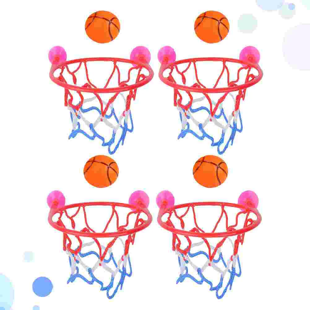 4 Sets Bathtub Basketball with 4 Balls Set and Scution Bath Bathtub Game for Kids ( )
4 Sets Bathtub Basketball with 4 Balls Set and Scution Bath Bathtub Game for Kids ( )