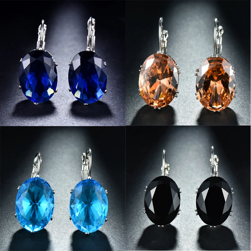 Water Drop Earrings Women Crystal Multicolor Temperament Shiny Zircon Earrings Fashion Attend Banquet High Quality Jewelry
Water Drop Earrings Women Crystal Multicolor Temperament Shiny Zircon Earrings Fashion Attend Banquet High Quality Jewelry