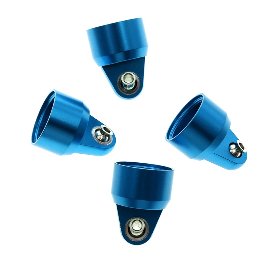 

4PCS Metal Shock Absorber Cap Shock Absorber Upper Cover for Traxxas X-Maxx 8S 6S 1/5 RC Car Upgrade Parts,Dark Blue