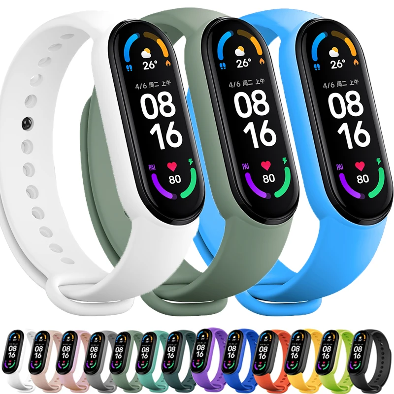 Ремешок силиконовый для Mi band 6 Miband 4 miband 5, сменный спортивный браслет для xiaomi Mi band 6 5 4 3
Ремешок силиконовый для Mi band 6 Miband 4 miband 5, сменный спортивный браслет для xiaomi Mi band 6 5 4 3