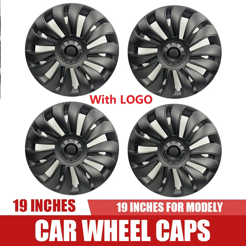 4PCS HubCap Performance Wheel Caps Automobile Replacemen Hub cap Full Rim Cover Accessories for Tesla Model Y 19 Inch 2018-2023
4PCS HubCap Performance Wheel Caps Automobile Replacemen Hub cap Full Rim Cover Accessories for Tesla Model Y 19 Inch 2018-2023