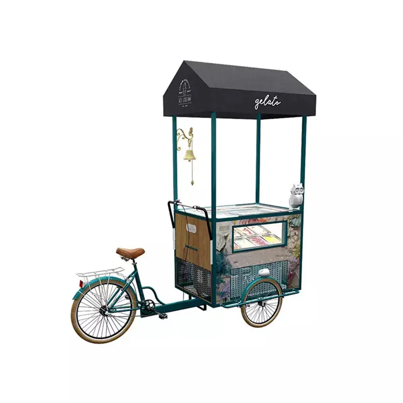 Pedal Mobile Freezer Bike Ice Cream Truck Gelato Cart Display Showcase Refrigerator Salad Popsicle Beverage Freezer Bicycle
Pedal Mobile Freezer Bike Ice Cream Truck Gelato Cart Display Showcase Refrigerator Salad Popsicle Beverage Freezer Bicycle