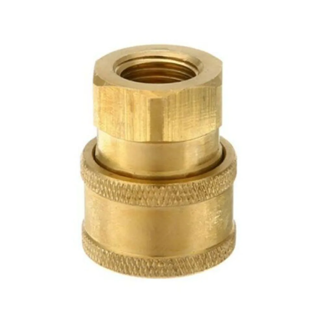 Pneumatic Quick Connector Air Fitting High Pressure Washer Hose Adaptor Coupling 1/4" Quick Release To BSP1/4 Female
Pneumatic Quick Connector Air Fitting High Pressure Washer Hose Adaptor Coupling 1/4" Quick Release To BSP1/4 Female
