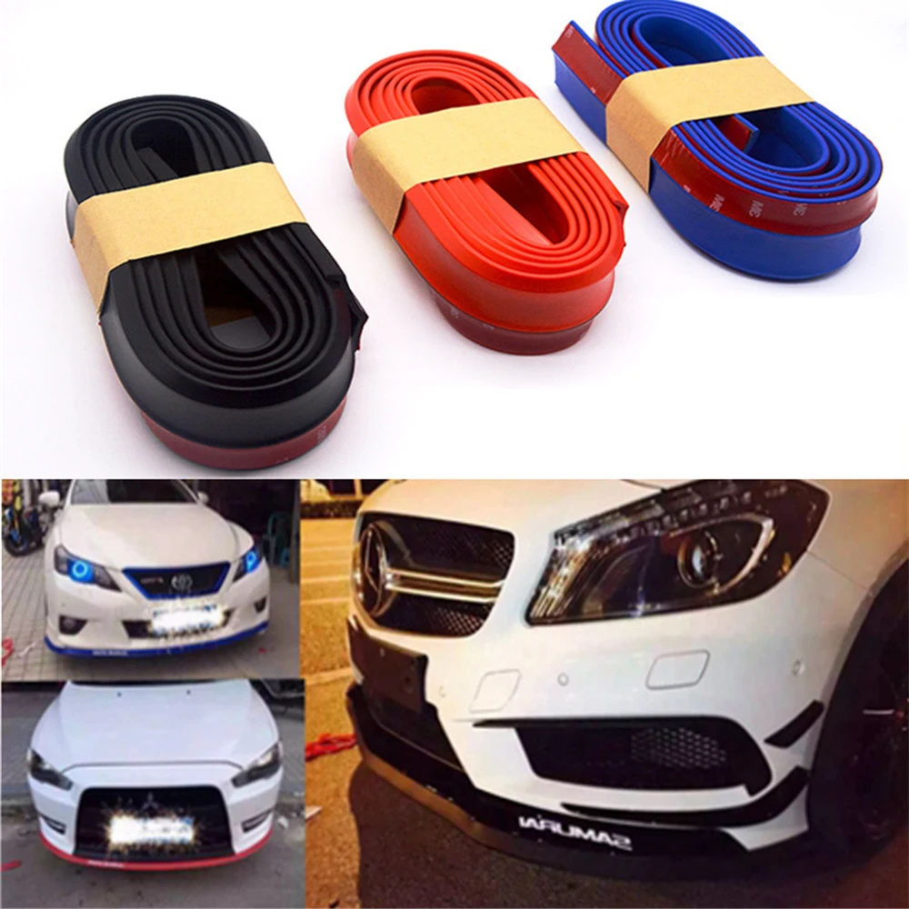 2.5m Bumper Protector Sticker Body Kit Spoiler Bumpers Lip Rubber Double Color Auto Styling Accessorie Car Decor Decoration
2.5m Bumper Protector Sticker Body Kit Spoiler Bumpers Lip Rubber Double Color Auto Styling Accessorie Car Decor Decoration