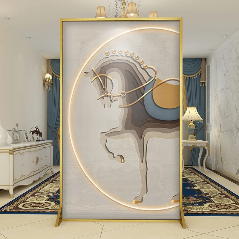 European Entry Lux-Style Movable Screen Partition Living Room Simple Modern Entrance Prevent Bad Luck Hallway Aluminum Alloy
European Entry Lux-Style Movable Screen Partition Living Room Simple Modern Entrance Prevent Bad Luck Hallway Aluminum Alloy