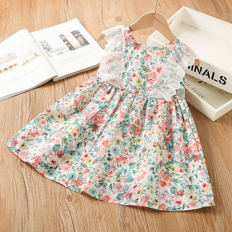 2022 Summer 2 3 4 6 8 10 12 Years Children Princess Kids Birthday Gift Floral Lace Patchwork Fly Sleeveless Dress For Baby Girl
2022 Summer 2 3 4 6 8 10 12 Years Children Princess Kids Birthday Gift Floral Lace Patchwork Fly Sleeveless Dress For Baby Girl