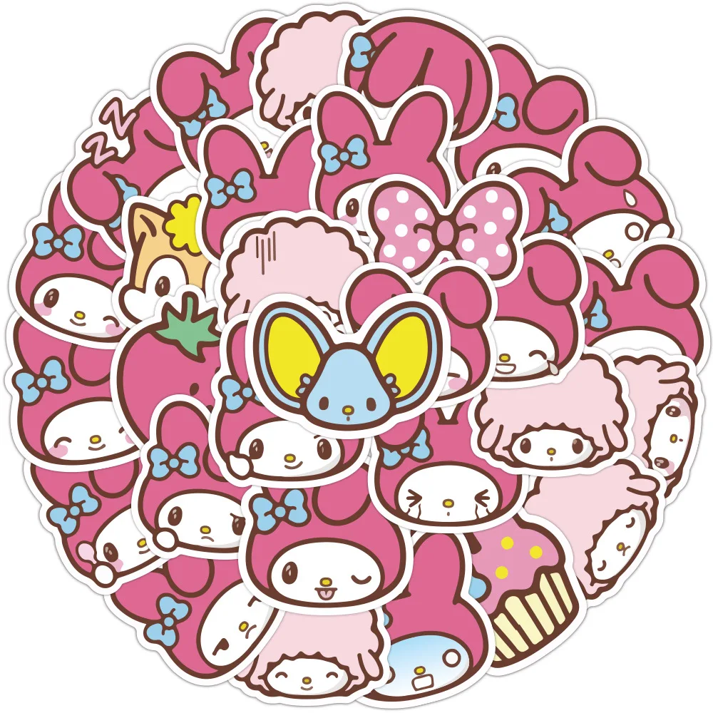 40pcsMy Melody Stickers Japanese Cartoon Cute Hand Account Material Children Water Cup Mobile Phone Shell Hand Account Stickers
40pcsMy Melody Stickers Japanese Cartoon Cute Hand Account Material Children Water Cup Mobile Phone Shell Hand Account Stickers