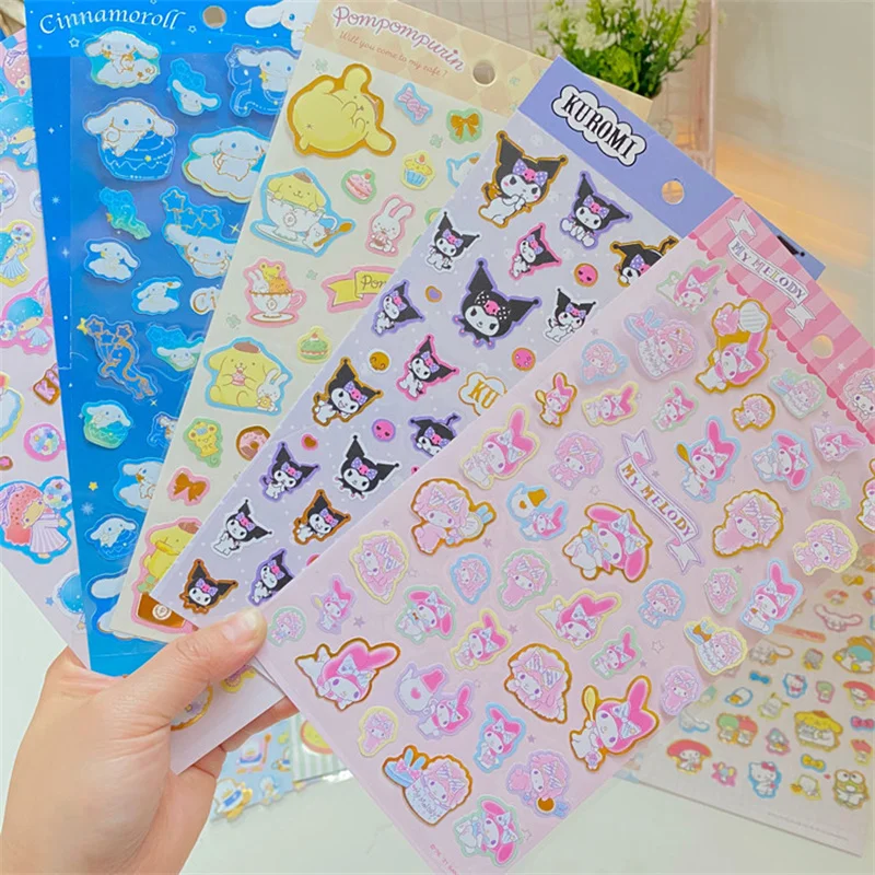 Sanrio Series Kawaii Kuromi Cinnamoroll Cartoon Sticker Cute Hello Kitty My Melody Glass Sticker Lovely Graffiti Decoration Toys
Sanrio Series Kawaii Kuromi Cinnamoroll Cartoon Sticker Cute Hello Kitty My Melody Glass Sticker Lovely Graffiti Decoration Toys