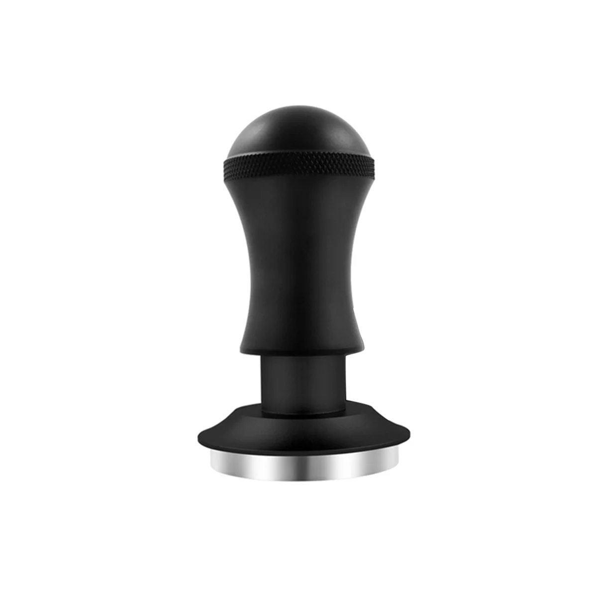 58Mm Espresso Tamper, Premium Barista Tools Tamper with Spring, Stainless Steel Thread Bottom Black
58Mm Espresso Tamper, Premium Barista Tools Tamper with Spring, Stainless Steel Thread Bottom Black