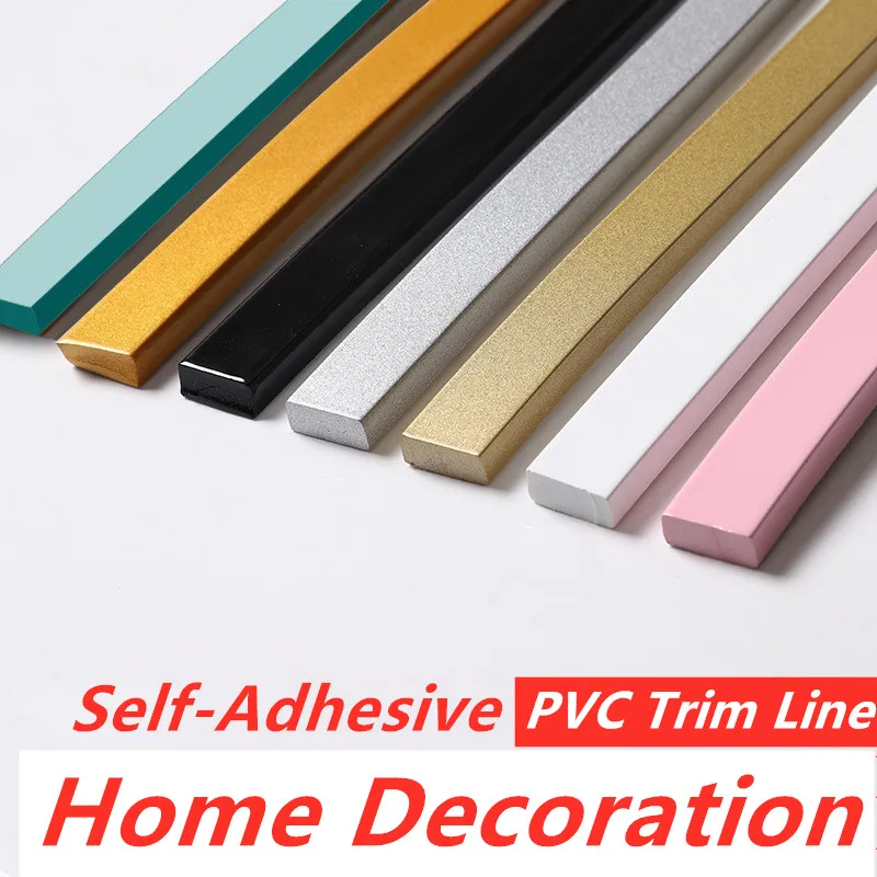 PVC Self-Adhesive Home Decorative Soft Line Wall Molding Line Frame Skirting Border Trim Line Wall Background Decor 3D Sticker
PVC Self-Adhesive Home Decorative Soft Line Wall Molding Line Frame Skirting Border Trim Line Wall Background Decor 3D Sticker