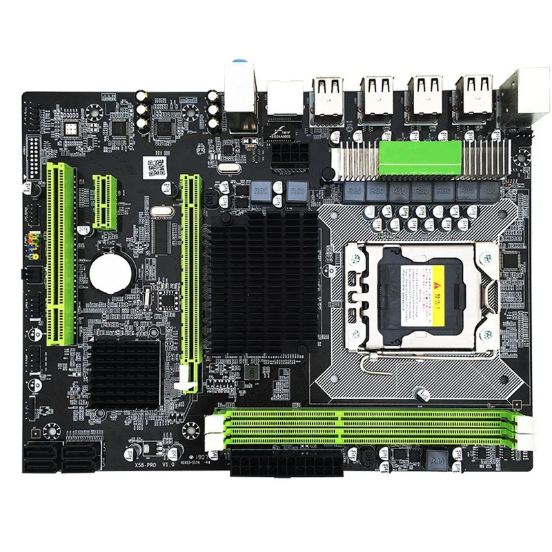 Материнская плата X58 для компьютера, DDR3 LGA 1366-Pin 2 слота памяти, поддержка 2X16g, комплект материнской платы для настольного компьютера
Материнская плата X58 для компьютера, DDR3 LGA 1366-Pin 2 слота памяти, поддержка 2X16g, комплект материнской платы для настольного компьютера