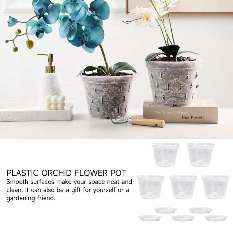 Orchid Pots With Holes Transparent Garden Pots And Planters With Saucers Breathable Vase For Balcony Decorative Planters For Pla
Orchid Pots With Holes Transparent Garden Pots And Planters With Saucers Breathable Vase For Balcony Decorative Planters For Pla