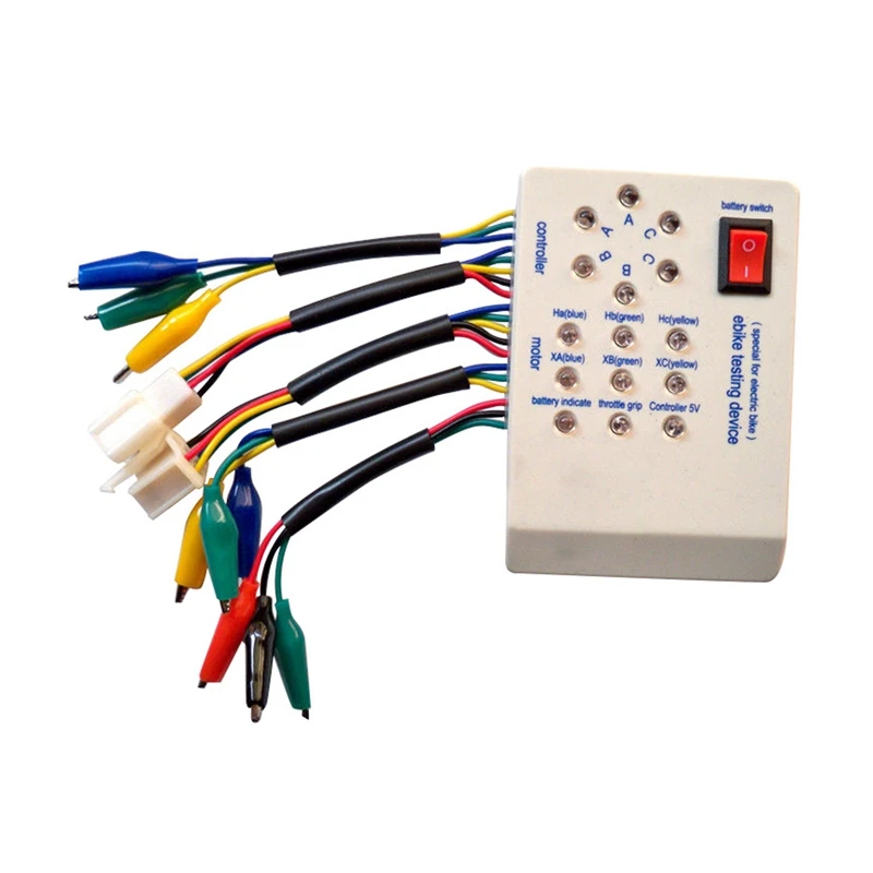 3X 24V/36V/48V/60V/72V Electro Car E-Bike Scooter Brushless Motor Controller Tester
3X 24V/36V/48V/60V/72V Electro Car E-Bike Scooter Brushless Motor Controller Tester