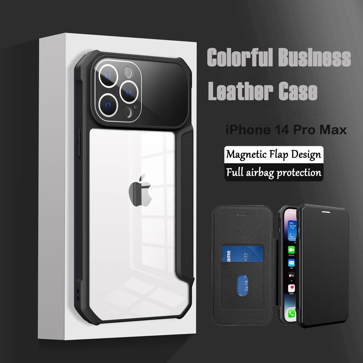 Flip Wallet Magnetic Leather Case for IPhone 14 13 12 11 Pro Max XS Max XR 14 Plus Card Slots Stand Transparent Protective Cover
Flip Wallet Magnetic Leather Case for IPhone 14 13 12 11 Pro Max XS Max XR 14 Plus Card Slots Stand Transparent Protective Cover