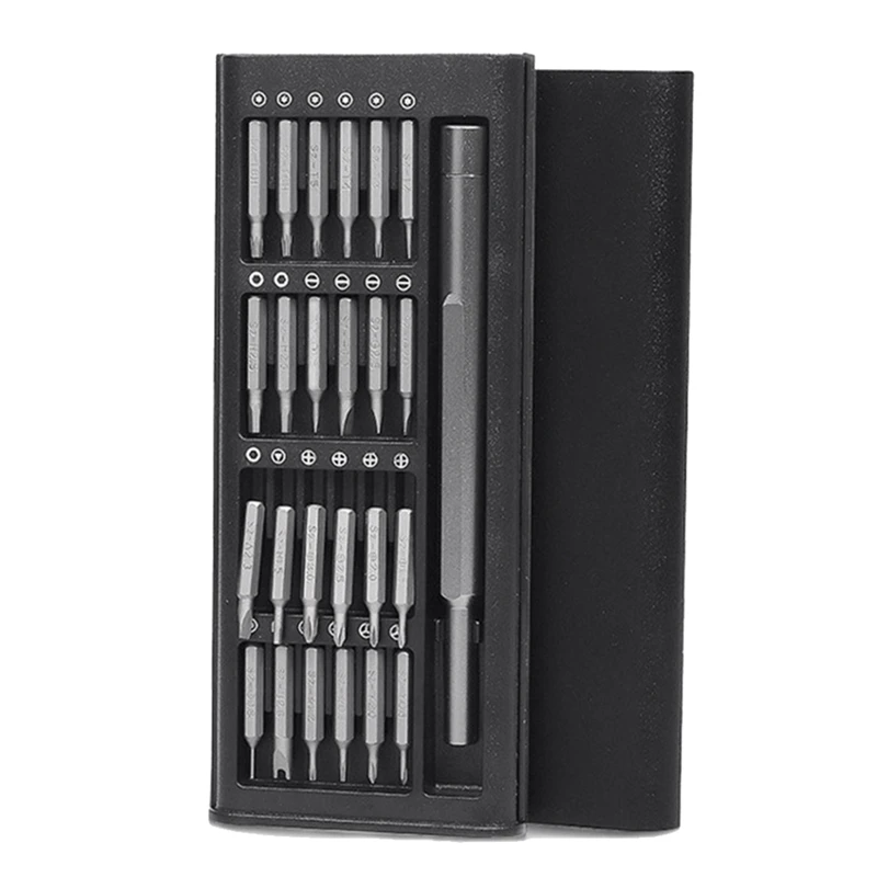 Набор отверток 24 в 1 для ремонта часов, камер, очков, ноутбуков 
Набор отверток 24 в 1 для ремонта часов, камер, очков, ноутбуков