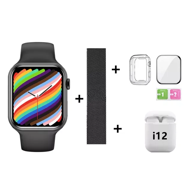 Watch Series 7 Smart Watch 2022 Bluetooth Call Men Women Heart Rate Games Smartwatch Temperature
Watch Series 7 Smart Watch 2022 Bluetooth Call Men Women Heart Rate Games Smartwatch Temperature