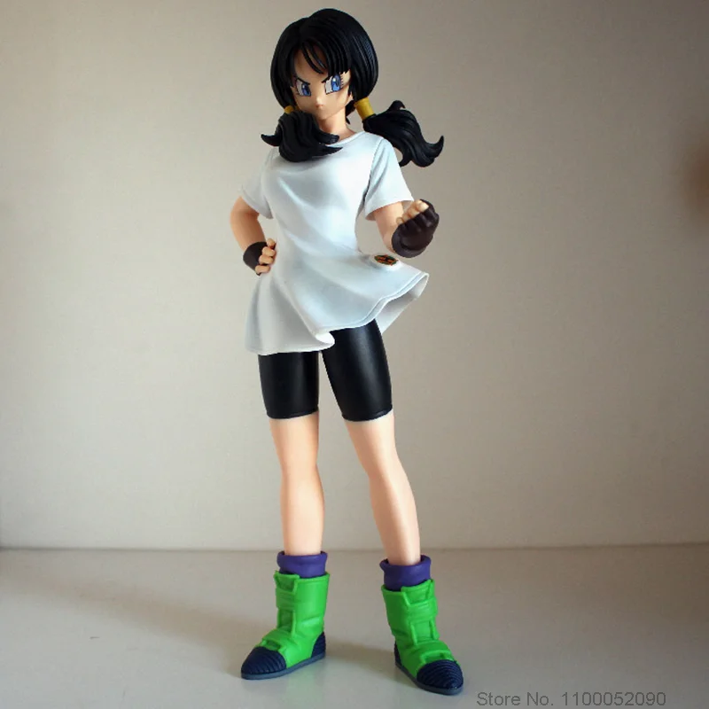 

About 25cm Bandai Original Dragon Ball Z Anime Figure Videl Glitter Glamours Action Pvc Mode Toys Exquisite Doll Gift