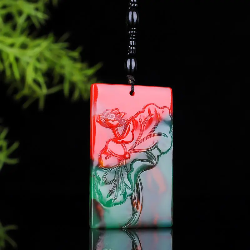 Xinjiang Hetian Jade Color Jade Lotus Pendant for Men and Women Joker Pendant Jewelry
Xinjiang Hetian Jade Color Jade Lotus Pendant for Men and Women Joker Pendant Jewelry