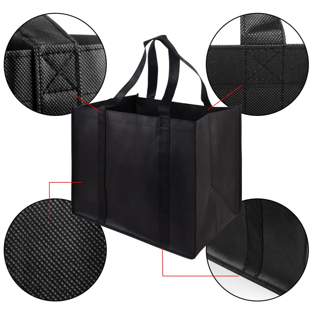 1pcs Simple Collapsible Portable Environmental Protection Large Capacity Reusable Grocery Heavy Non Woven Shopping Bag Handbag
1pcs Simple Collapsible Portable Environmental Protection Large Capacity Reusable Grocery Heavy Non Woven Shopping Bag Handbag