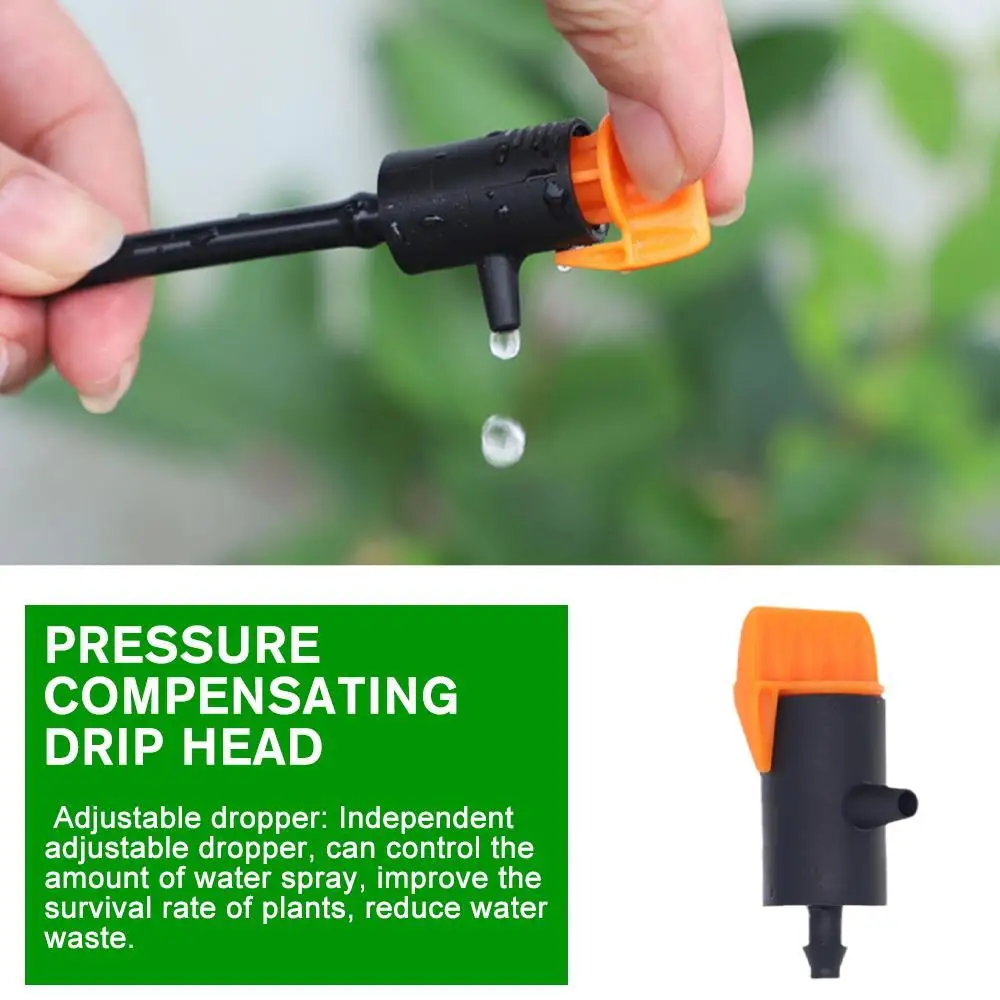 10Pcs Adjustable Irrigation Drippers Sprinklers 1/4'' Emitter Dripper Micro Drip Irrigation Sprinklers For Watering System
10Pcs Adjustable Irrigation Drippers Sprinklers 1/4'' Emitter Dripper Micro Drip Irrigation Sprinklers For Watering System