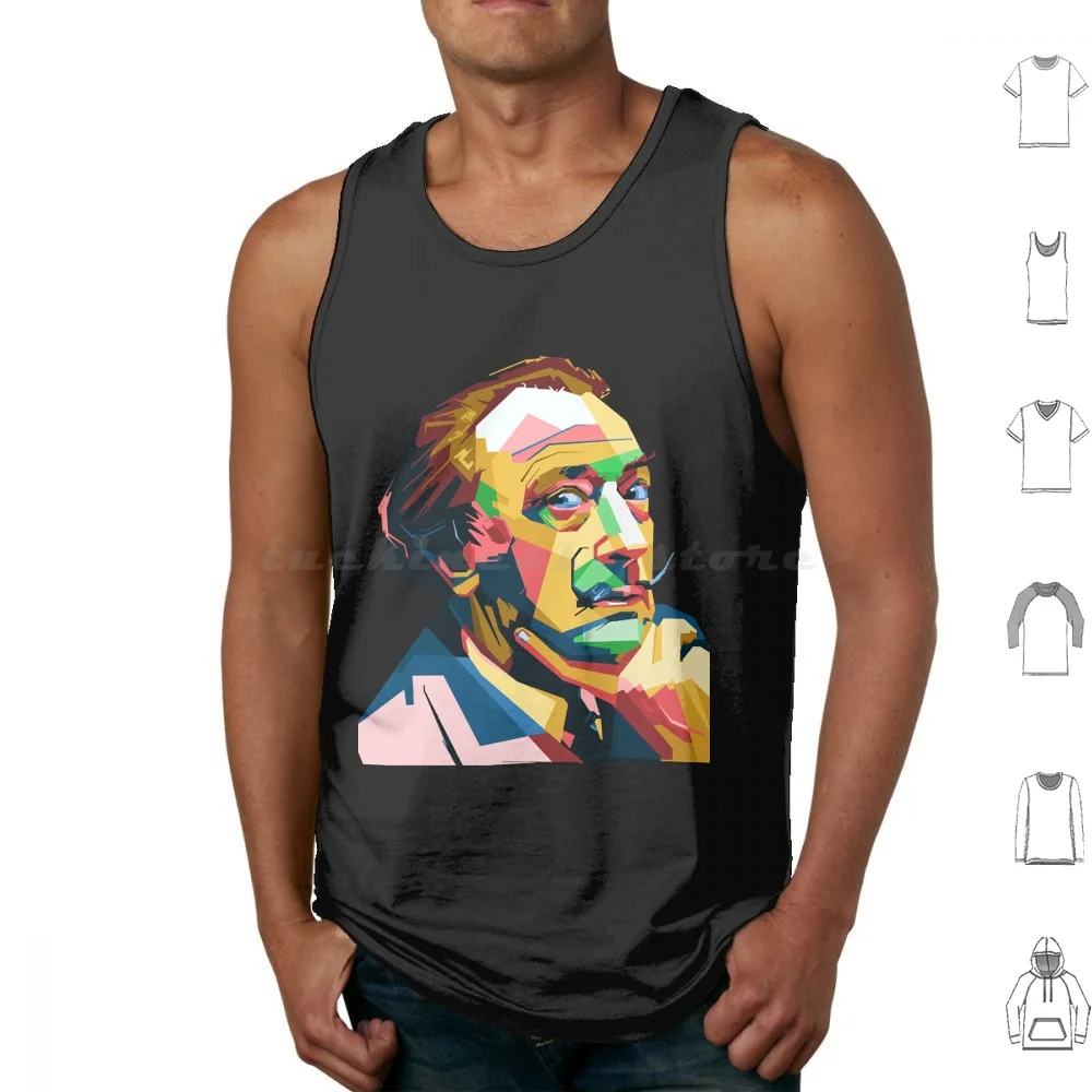 Salvador Dali Colorfull Tank Tops Print Cotton Salvador Dali Artist Celebrity Dali Legend Retro Surreal Surrealism
Salvador Dali Colorfull Tank Tops Print Cotton Salvador Dali Artist Celebrity Dali Legend Retro Surreal Surrealism
