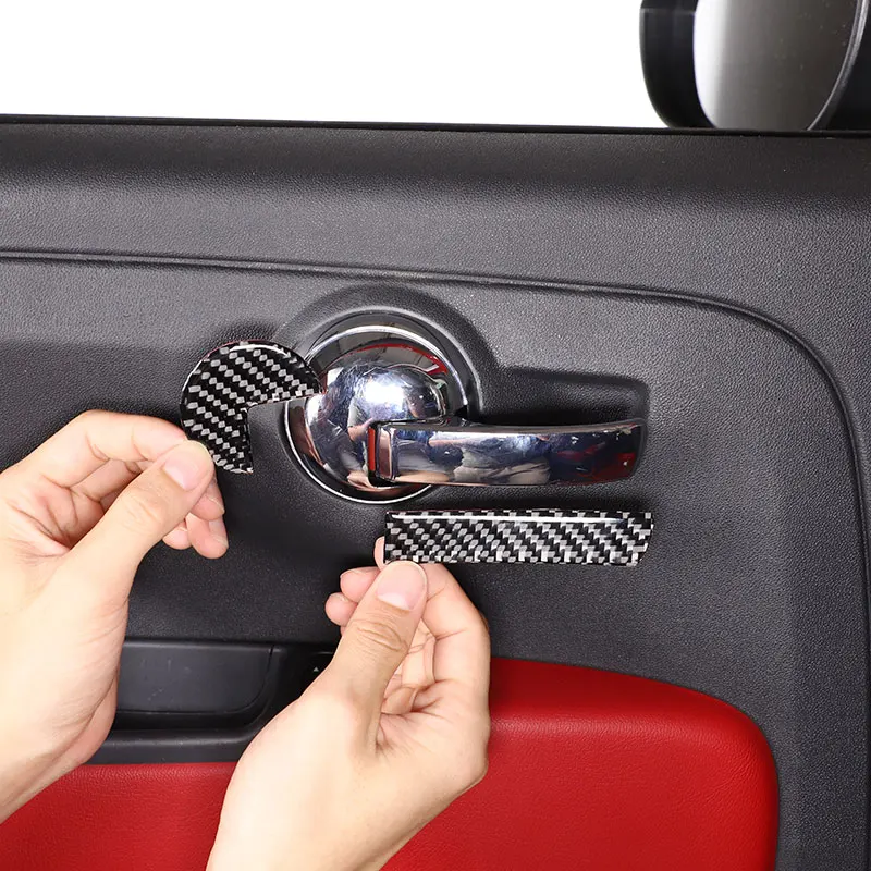 For Fiat 500 2011-2019 real Carbon Fiber Car Inner door switch handle Trim Sticker Car Accessories(Soft Carbon Fiber )
For Fiat 500 2011-2019 real Carbon Fiber Car Inner door switch handle Trim Sticker Car Accessories(Soft Carbon Fiber )