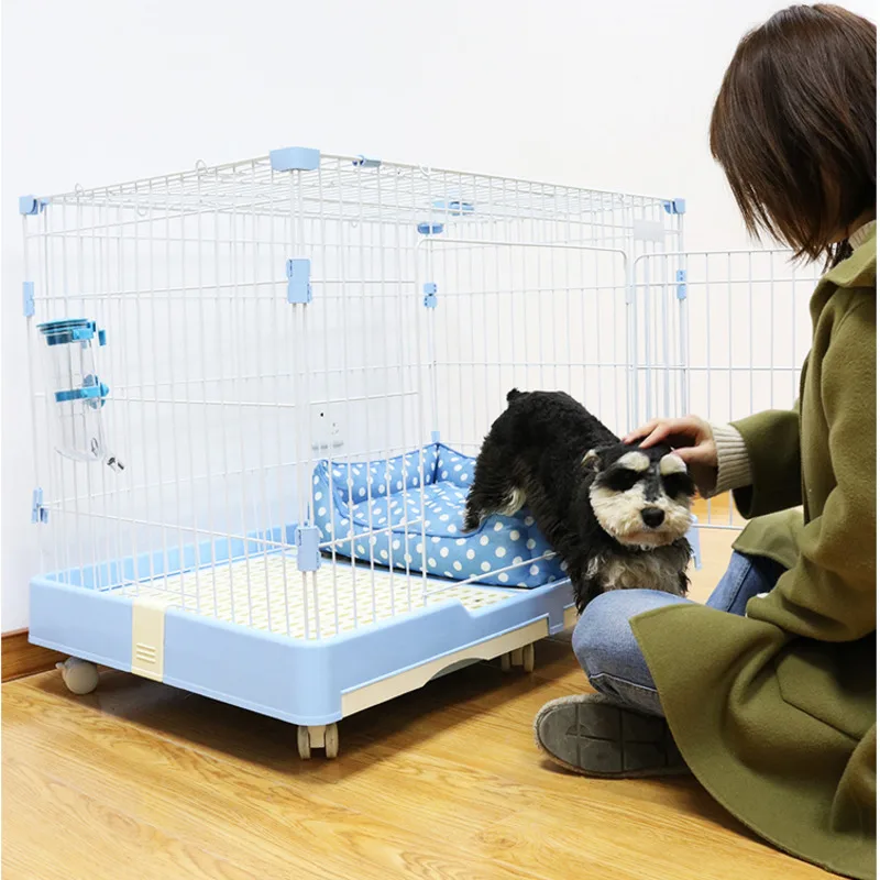 Indoor With Toilet House For Dogs Small And Medium Dogs Dog Cage Bold Encrypted Dog Supplies Mobile Pulley Aviary For Dogs
Indoor With Toilet House For Dogs Small And Medium Dogs Dog Cage Bold Encrypted Dog Supplies Mobile Pulley Aviary For Dogs