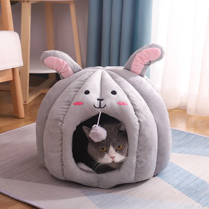 Bunny Cat Bed Deep Sleep Soothing Cat Bag Mat Little Dogs Cave Basket Soft Cat House Product For Pets Winter Warm Kennel Tent
Bunny Cat Bed Deep Sleep Soothing Cat Bag Mat Little Dogs Cave Basket Soft Cat House Product For Pets Winter Warm Kennel Tent