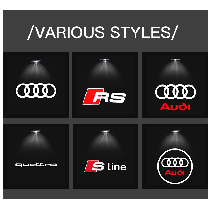 2023 Car Door Welcome Light Led HD Projector Lamp For Audi A3 A4 B8 8P 8V A6 C7 A5 Q5 B7 B6 B9 SLINE QUTTRO RS Q3 Q7 S3 S4 S5 S6
2023 Car Door Welcome Light Led HD Projector Lamp For Audi A3 A4 B8 8P 8V A6 C7 A5 Q5 B7 B6 B9 SLINE QUTTRO RS Q3 Q7 S3 S4 S5 S6