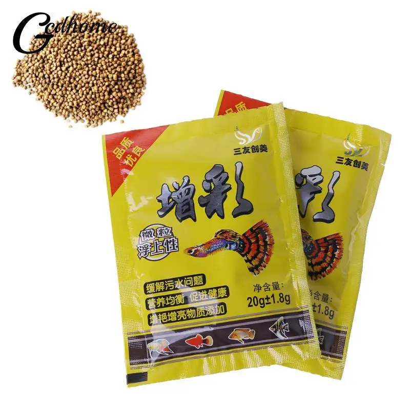 2bags 20g Aquarium Small Fish Food Tropical Goldfish Healthy Delicious Feed Home Supplies
2bags 20g Aquarium Small Fish Food Tropical Goldfish Healthy Delicious Feed Home Supplies