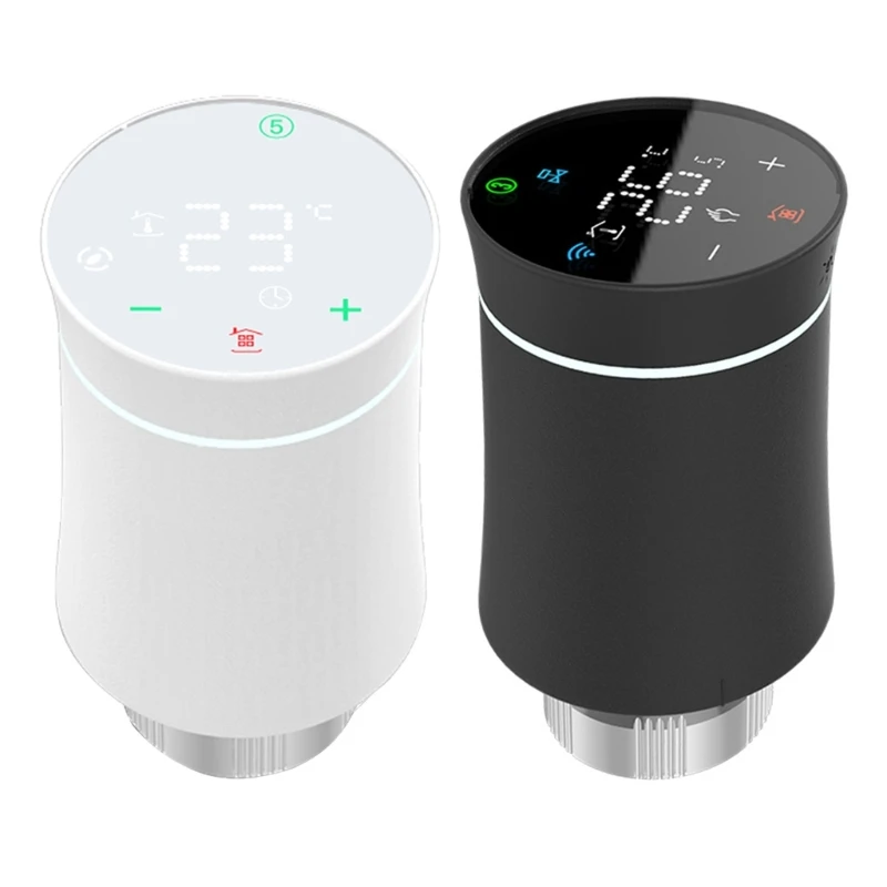 594A TRV-Thermostatic Radiator Valve Programmable Thermostat Intelligent Radiator VoiceControl for Home Tuya ZigBee3.0
594A TRV-Thermostatic Radiator Valve Programmable Thermostat Intelligent Radiator VoiceControl for Home Tuya ZigBee3.0