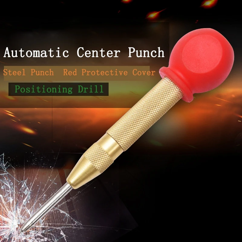 Spot Goods 1Pcs HSS Center Punch Stator Punching Automatic Center Pin Punch Spring Loaded Marking Drilling Tool With A Protectiv
Spot Goods 1Pcs HSS Center Punch Stator Punching Automatic Center Pin Punch Spring Loaded Marking Drilling Tool With A Protectiv