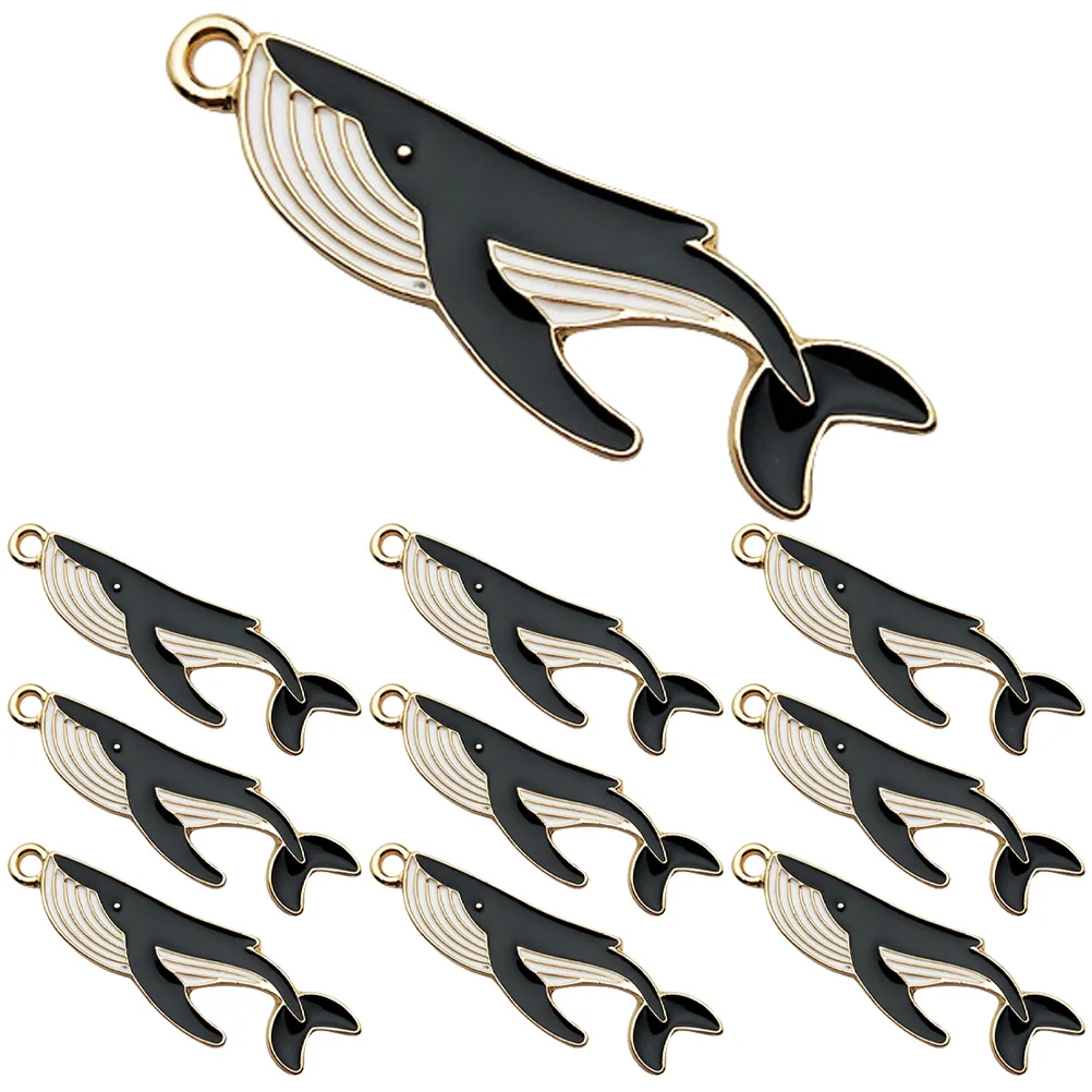10 Pcs Purse Charm Ocean Decor Jewelry Making Pendants Charms Bracelets Whale Alloy Pendant Supplies Whale Pendant
10 Pcs Purse Charm Ocean Decor Jewelry Making Pendants Charms Bracelets Whale Alloy Pendant Supplies Whale Pendant