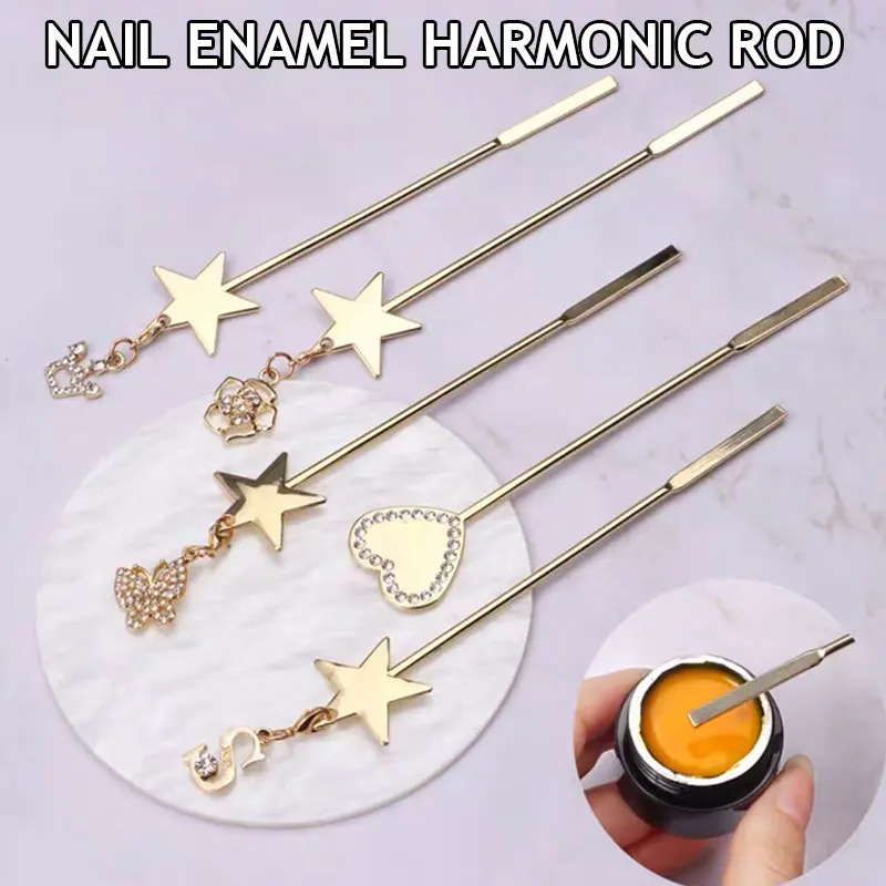 1Pcs Nail Art Gel Polish Stirring Rod Tools Gold Metal Nail Gel Spoon/Pin Star/Love Design Embossed Spoon
1Pcs Nail Art Gel Polish Stirring Rod Tools Gold Metal Nail Gel Spoon/Pin Star/Love Design Embossed Spoon