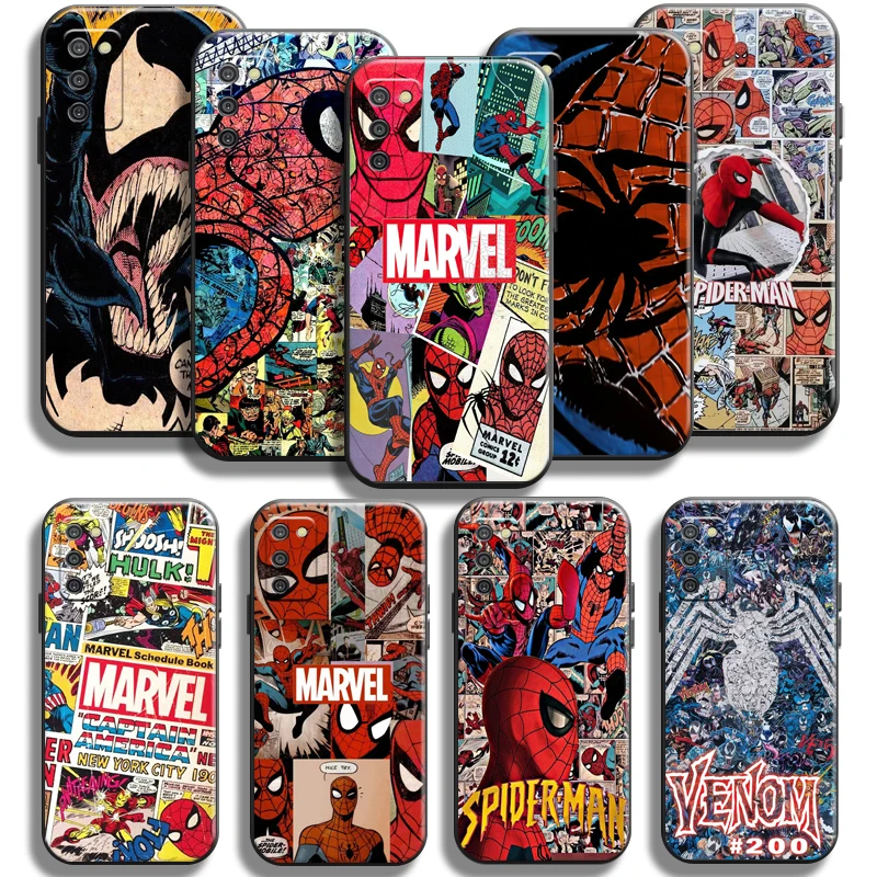 Marvel Spiderman Venom Comics For Samsung Galaxy A02 A02S Phone Case Shell TPU Cover Back Shockproof Cases Black 
Marvel Spiderman Venom Comics For Samsung Galaxy A02 A02S Phone Case Shell TPU Cover Back Shockproof Cases Black