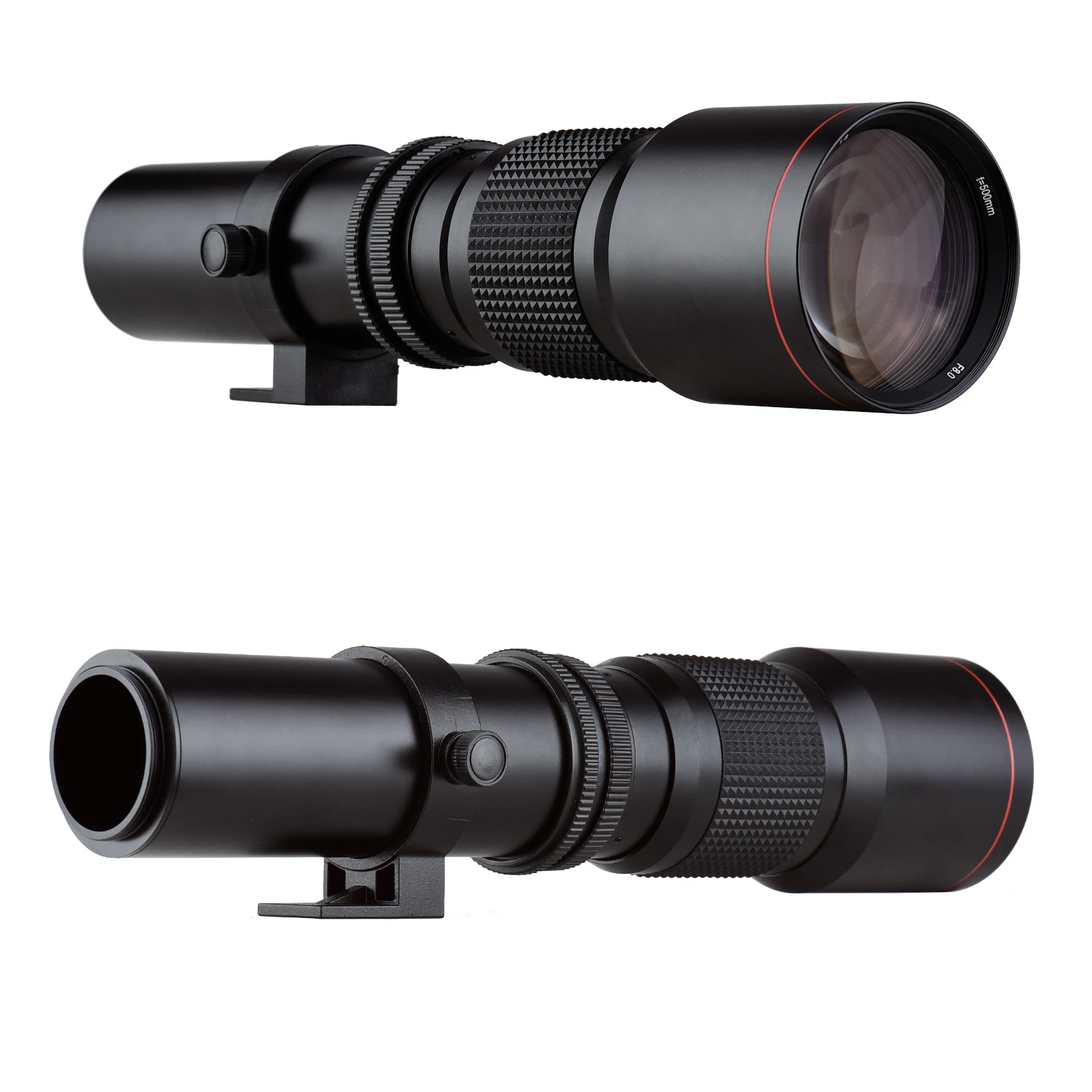 Супер телеобъектив для камеры 500 мм F/8,0-32 ручной зум T-Mount + UV/CPL/FLD фильтры + 2X 500 мм телеконвертер объектив + переходное кольцо
Супер телеобъектив для камеры 500 мм F/8,0-32 ручной зум T-Mount + UV/CPL/FLD фильтры + 2X 500 мм телеконвертер объектив + переходное кольцо