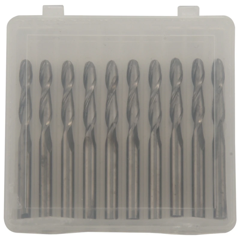 End Mill Combination Kit Set, 40 PCS CNC Router Bits Cutter Cutting Milling Tool, Including Flat Nose/Ball Nose End Mill, Nano C
End Mill Combination Kit Set, 40 PCS CNC Router Bits Cutter Cutting Milling Tool, Including Flat Nose/Ball Nose End Mill, Nano C