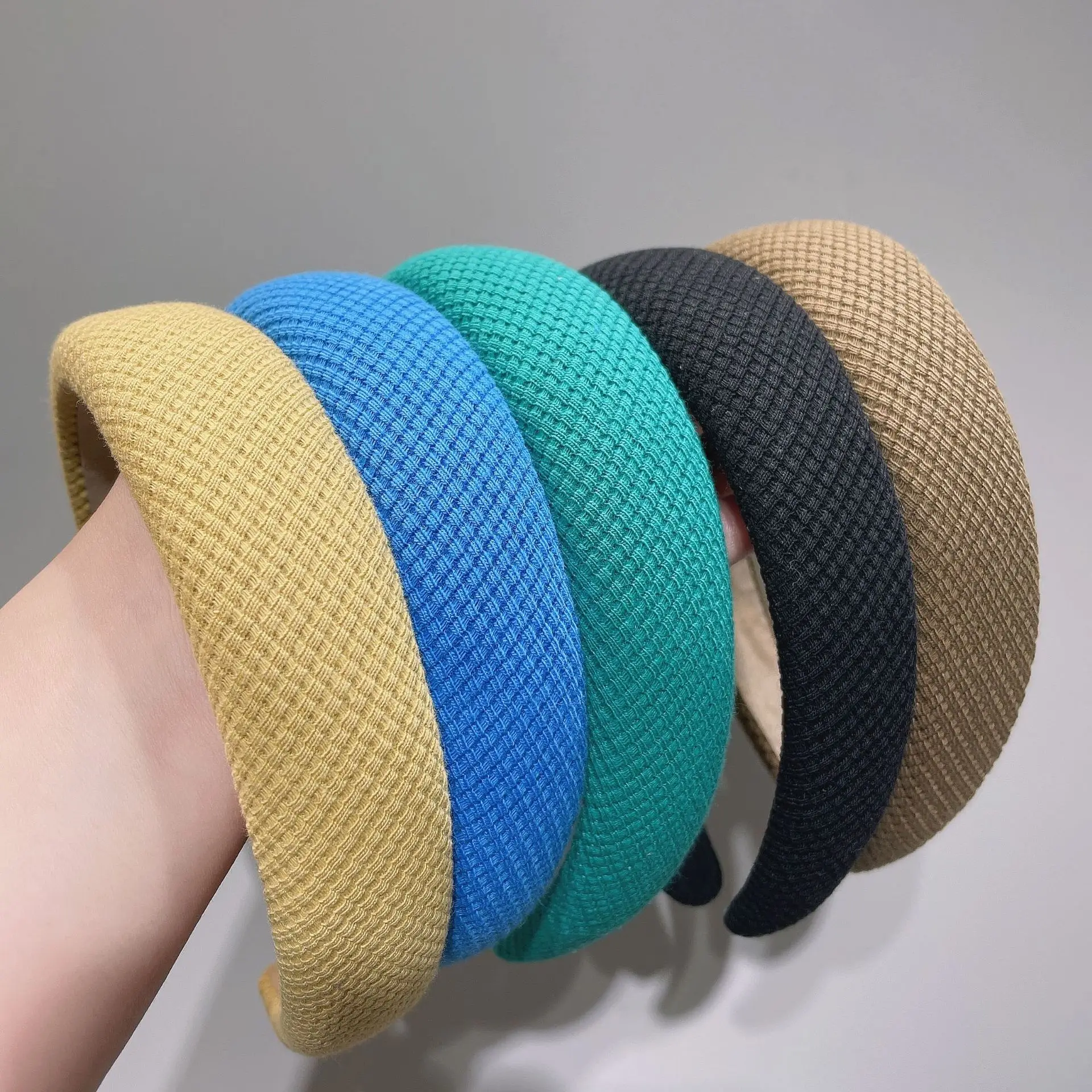 Fashion Hair Band Five Flower Solid Color Folds Pattern Hair Hoop Headbands Designer Haarband Hair Accessories for Women
Fashion Hair Band Five Flower Solid Color Folds Pattern Hair Hoop Headbands Designer Haarband Hair Accessories for Women