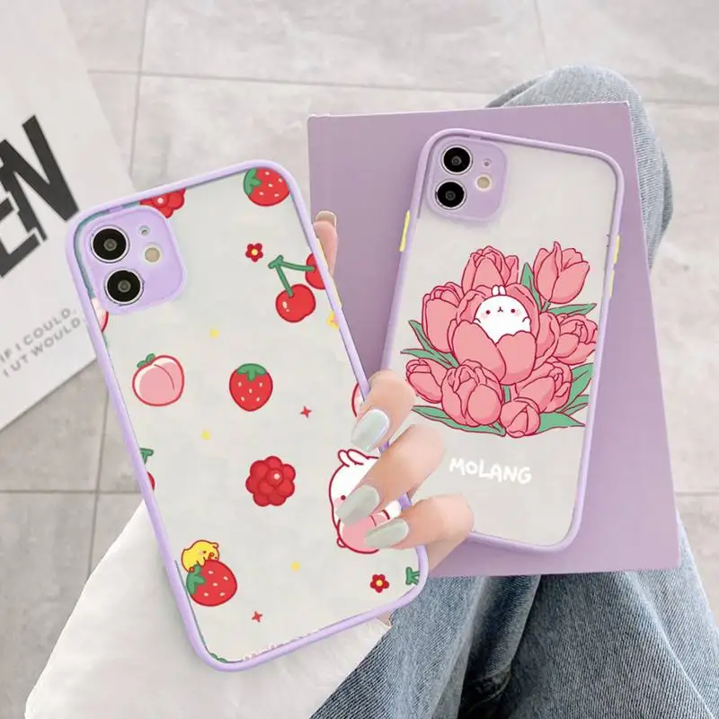 Kawaii Molang Cartoon Anime Rabbit Phone Case matte transparent For iphone 14 11 12 13 plus mini x xs xr pro max cover
Kawaii Molang Cartoon Anime Rabbit Phone Case matte transparent For iphone 14 11 12 13 plus mini x xs xr pro max cover
