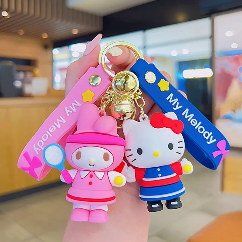 Мультяшный брелок Sanrio Hello Kitty My Melody Kuromi Cinnamoroll, кольцо для ключей, школьный рюкзак, кукла, подвеска, искусственные игрушки
Мультяшный брелок Sanrio Hello Kitty My Melody Kuromi Cinnamoroll, кольцо для ключей, школьный рюкзак, кукла, подвеска, искусственные игрушки