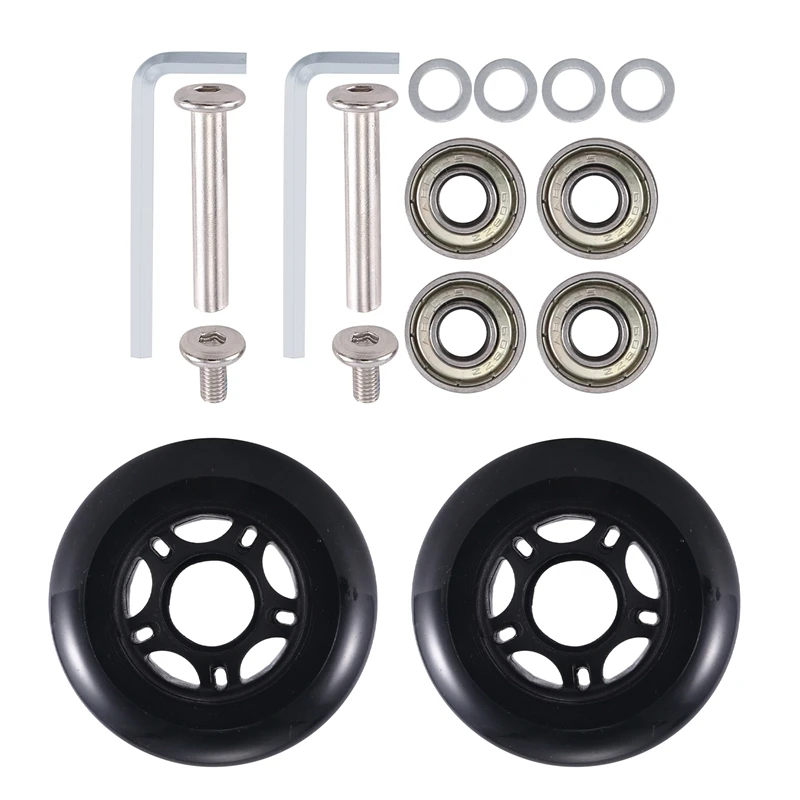 BMDT-75Mmx 24Mm Luggage Suitcase Replacement Wheels , PU Swivel Caster Wheels Bearings Repair Kits, A Set Of 2
BMDT-75Mmx 24Mm Luggage Suitcase Replacement Wheels , PU Swivel Caster Wheels Bearings Repair Kits, A Set Of 2