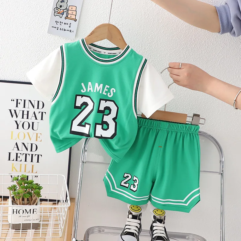 Boys Clothes Sets Summer Children T-shirts Shorts 2pcs Tracksuits For Baby Sports Suit Kids Casual Outfits Toddler 1 To 5 Years
Boys Clothes Sets Summer Children T-shirts Shorts 2pcs Tracksuits For Baby Sports Suit Kids Casual Outfits Toddler 1 To 5 Years