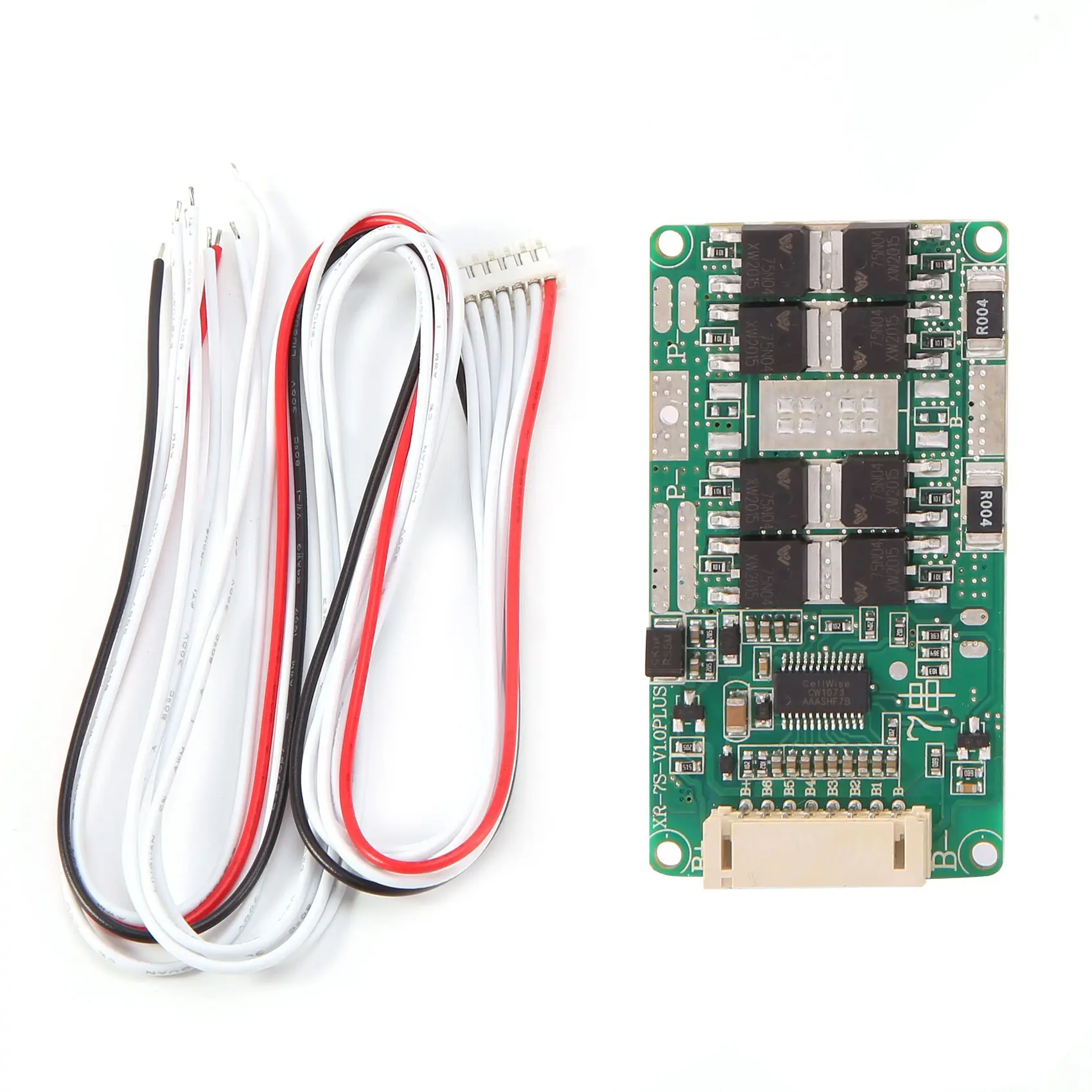 BMS 7S 24V 18A Lithium Charging Protection Board PCB PCM Common Port for Electric Tools/UPS Power Bank
BMS 7S 24V 18A Lithium Charging Protection Board PCB PCM Common Port for Electric Tools/UPS Power Bank