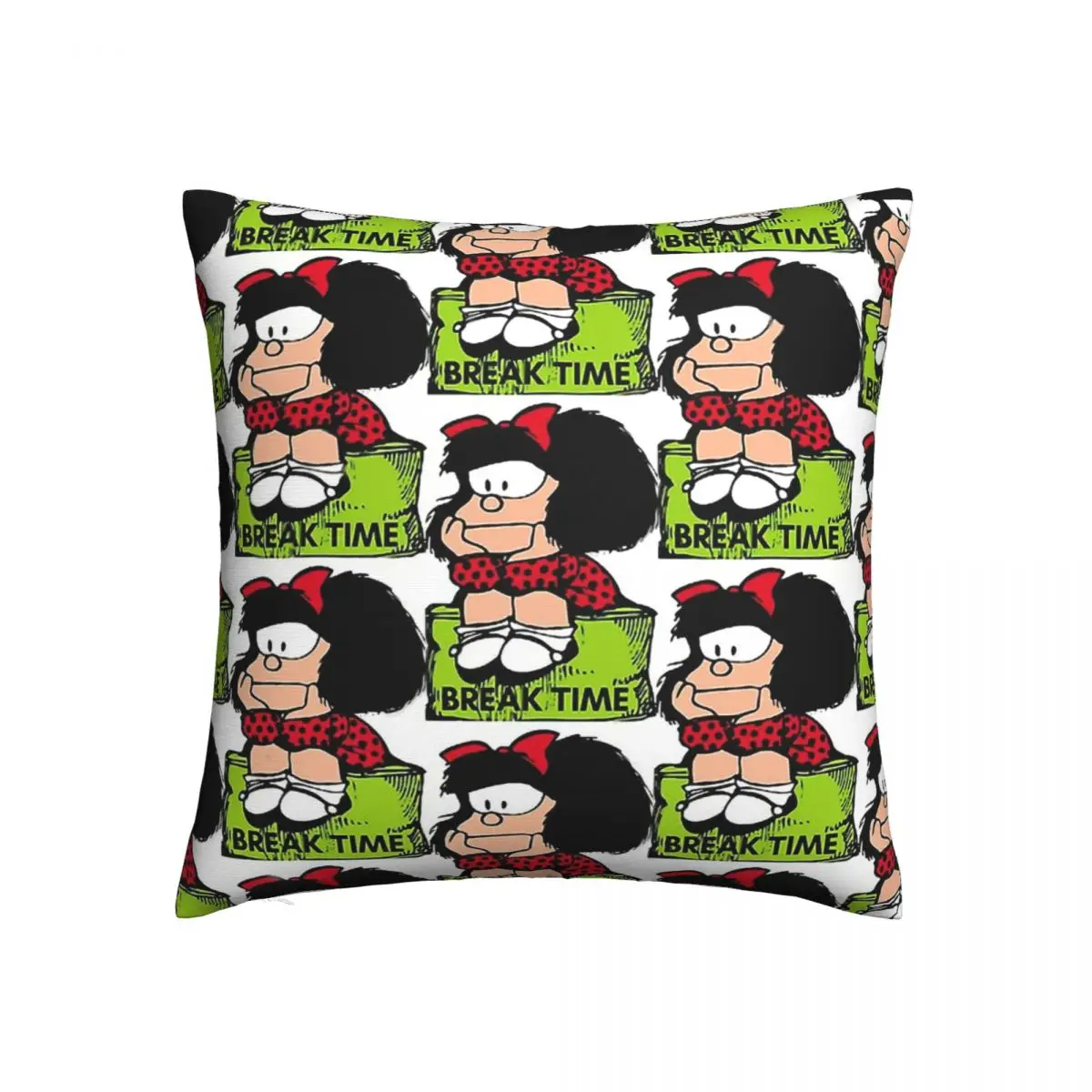 Break Time Sitting And Relaxing Position Throw Pillow Case Mafalda Miguelito Comic Backpack Coussin Covers DIY Print Sofa Decor
Break Time Sitting And Relaxing Position Throw Pillow Case Mafalda Miguelito Comic Backpack Coussin Covers DIY Print Sofa Decor
