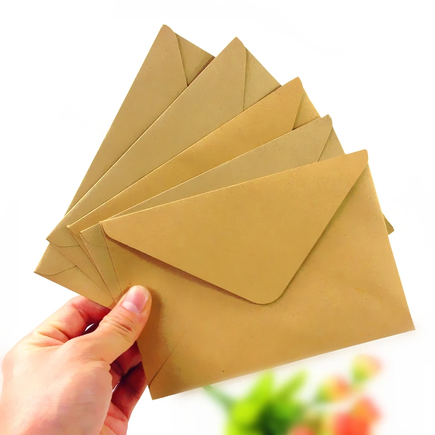50pcs Blank Envelope Clean Kraft Paper Triangle Holiday Wishes 16*11cm Greeting Card Gift DIY Student Stationery Office Supplies
50pcs Blank Envelope Clean Kraft Paper Triangle Holiday Wishes 16*11cm Greeting Card Gift DIY Student Stationery Office Supplies